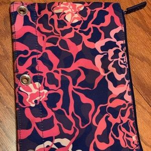Vera Bradley Katalina Pink pen binder pouch